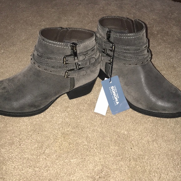 Sonoma Shoes - NWT Adorable brown booties 🎉Bundle 2+ 20% off